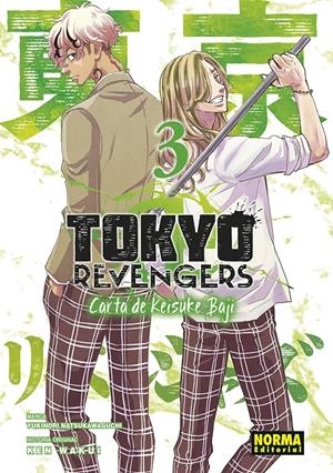 TOKYO REVENGERS, CARTA DE KEISUKE BAJI # 03 | 9788467966589 | KEN WAKUI - YUKINORI NATSUKAWAGUCHI | Universal Cómics