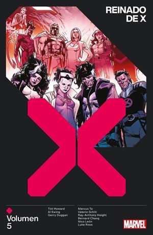 MARVEL PREMIERE REINADO DE X # 05 | 9788410514645 | NICO LEÓN - VALERIO SCHITI - BERNARD CHANG - AL EWING - GERRY DUGGAN - LUKE ROSS - MARCUS TO 