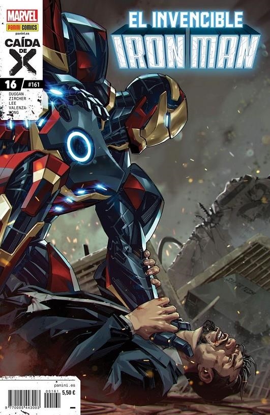 INVENCIBLE IRON MAN VOL 2 # 161 EL INVENCIBLE IRON MAN 16 | 977000544300300161 | PATRICK ZIRCHER - GERRY DUGGANN