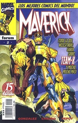 MAVERICK # 02 | 848000215108500002 | JORGE GONZALEZ - JIM CHEUNG - ANDREW PEPOY | Universal Cómics