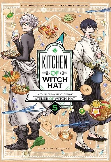KITCHEN OF WITCH HAT # 05 | 9788410223684 | HIROMI SATO - KAMOME SHIRAHAMA