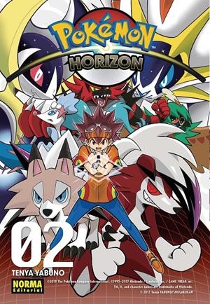 POKÉMON HORIZON # 02 NUEVA EDICIÓN | 9788467968927 | TENYA YABUNO | Universal Cómics