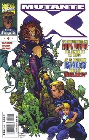 MUTANTE-X # 04 | 848000215586100004 | HOWARD MACKIE - CARY NORD | Universal Cómics