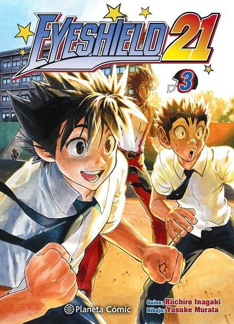 EYESHIELD 21 EDICIÓN 3 EN 1 # 03 | 9788411613293 | RIICHIRO INAGAKI - YUSUKE MURATA
