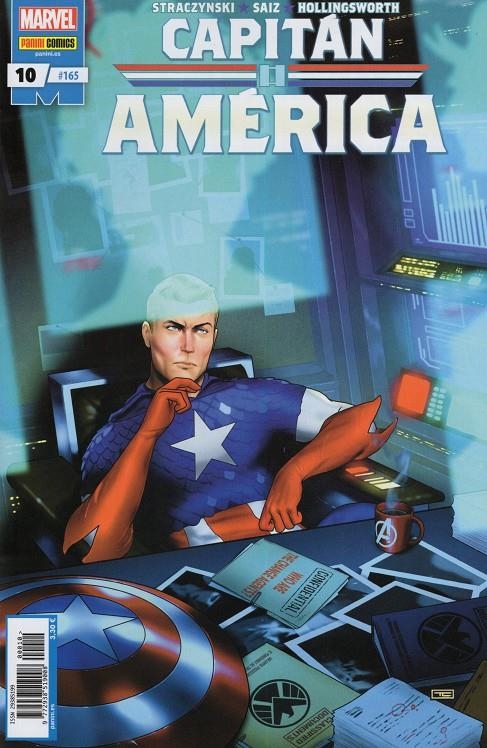 CAPITÁN AMÉRICA VOL 8 # 165 CAPITÁN AMÉRICA 10 | 977293851900800010 | JESÚS SAIZ - J. MICHAEL STRACZYNSKI | Universal Cómics