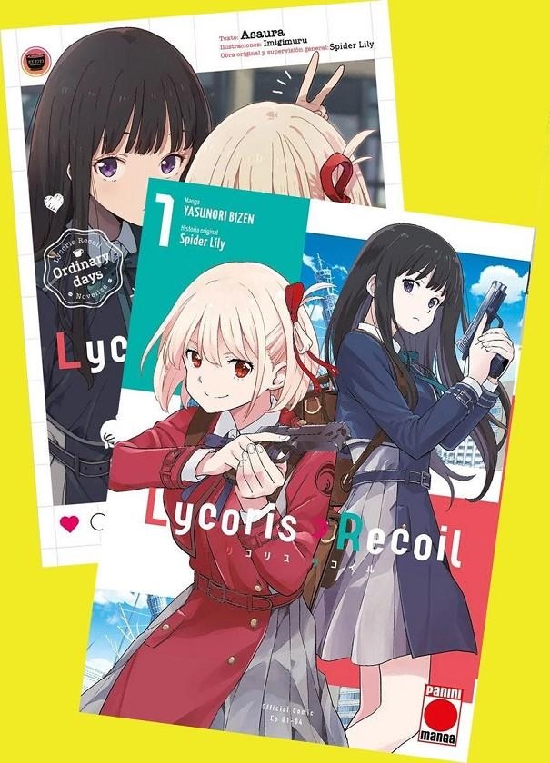 LYCORIS RECOIL # 01 + LYCORIS RECOIL ORDINARY DAYS | 8424248922825 | YASUNORI BIZEN - SPIDER LILY