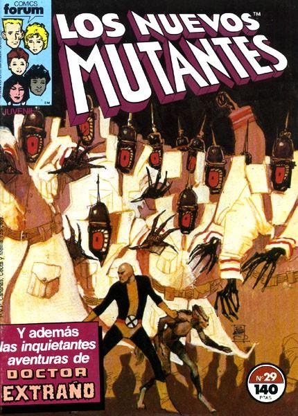 NUEVOS MUTANTES # 29 | 978843950134300029 | CHRIS CLAREMONT  -  BILL SIENKIEWICZ - GLYNIS WEIN