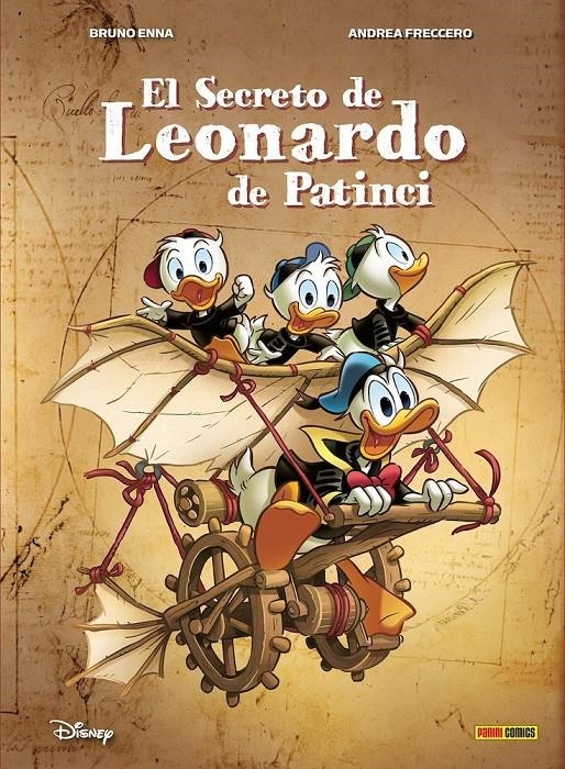 BIBLIOTECA DISNEY EL SECRETO DE LEONARDO PATINCI | 9788418814808 | LORENZO PASTROVICCHIO - BRUNO ENNA