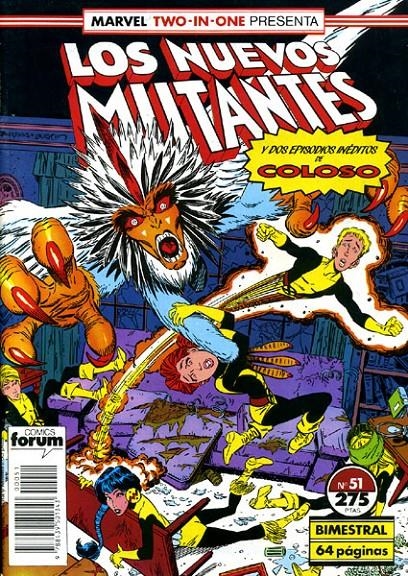 NUEVOS MUTANTES # 51 | 978843950134300051 | LOUISE SIMONSON - JUNE BRIGMAN - TERRY AUSTIN - GLYNIS OLIVER