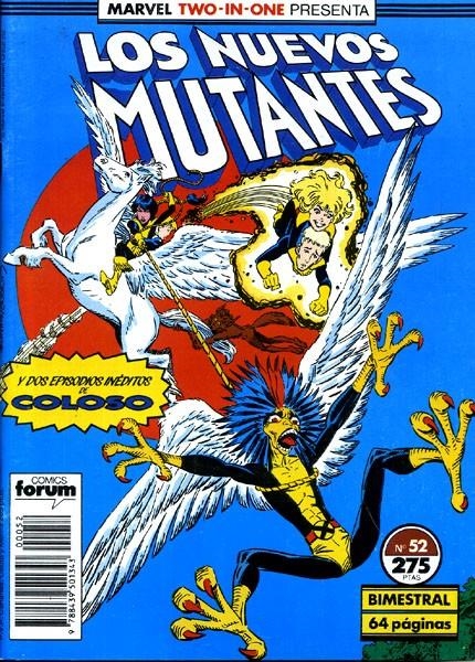 NUEVOS MUTANTES # 52 | 978843950134300052 | LOUISE SIMONSON -  BRET BLEVINS - TERRY AUSTIN - GLYNIS OLIVER