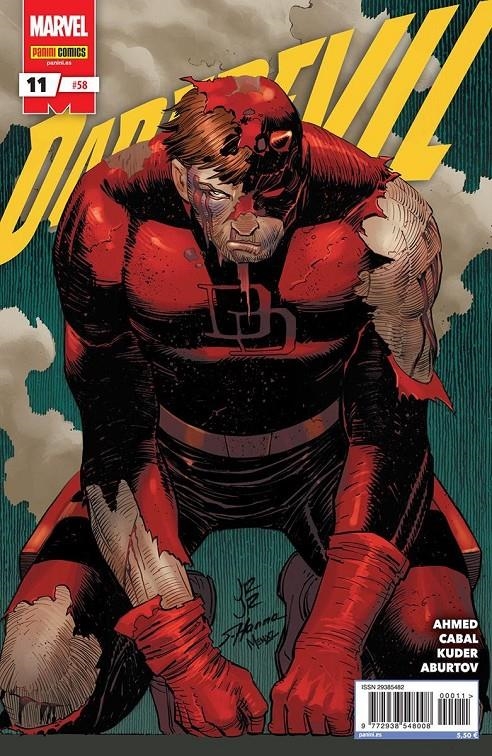DAREDEVIL # 58 DAREDEVIL 11 | 977293854800800011 | AARON KUDER - SALADIN AHMED - JUANN CABAL