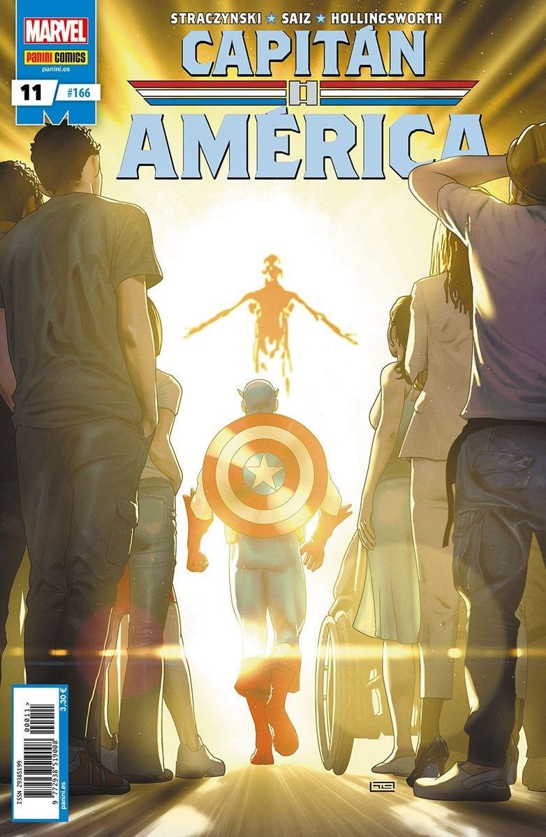 CAPITÁN AMÉRICA VOL 8 # 166 CAPITÁN AMÉRICA 11 | 977293851900800011 | JESÚS SAIZ - J. MICHAEL STRACZYNSKI
