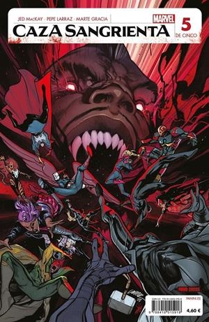 CAZA SANGRIENTA # 05 | 9788410515918 | PEPE LARRAZ - JED MACKAY | Universal Cómics