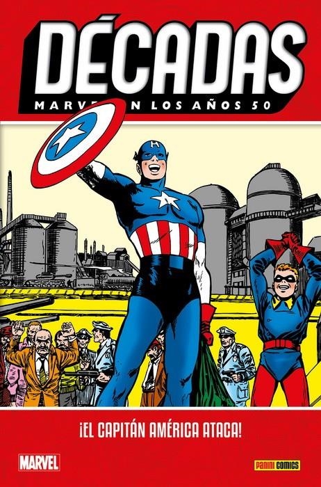 MARVEL EN LOS AÑOS 50, ¡EL CAPITÁN AMÉRICA ATACA! OFERTA RELANZAMIENTO | 9788410514836 | STAN LEE - HOWARD CHAYKIN - JOHN ROMITA | Universal Cómics
