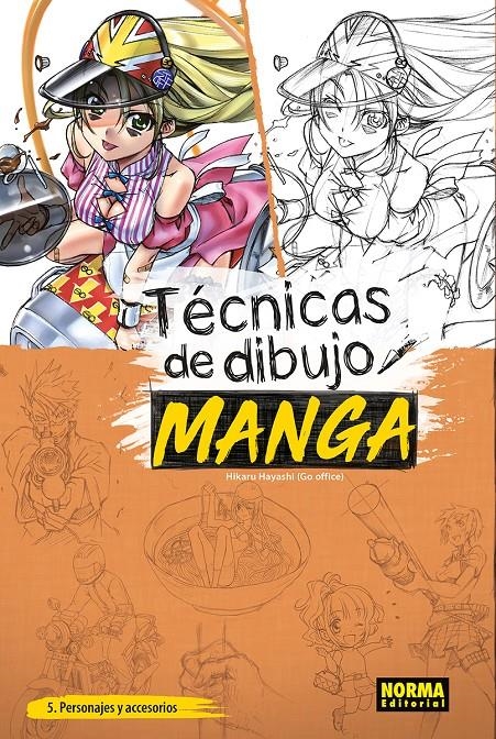 TÉCNICAS DE DIBUJO MANGA # 05 | 9788467948400 | HIKARU HAYASHI - GO OFFICE