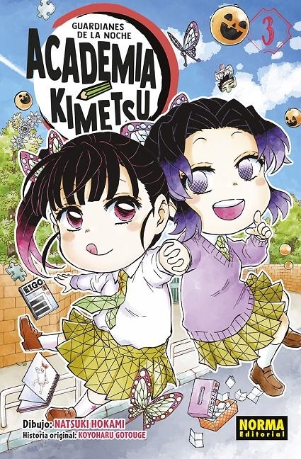 GUARDIANES DE LA NOCHE, ACADEMIA KIMETSU # 03 | 9788467969184 | KOYOHARU GOTOUGE