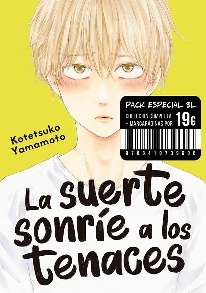 PACK COLECCIÓN COMPLETA LA SUERTE SONRÍE A LOS TENACES | 9788418739606 | KOTETSUKO YAMAMOTO
