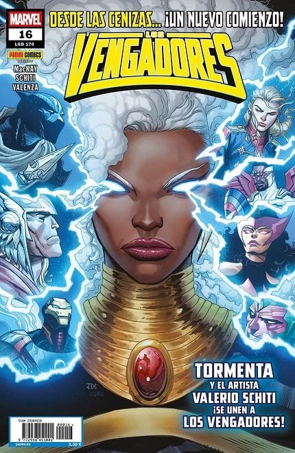 VENGADORES VOL 4 # 170 VENGADORES 16 | 977293845100100016 | JED MACKAY - VALERIO SCHITI | Universal Cómics