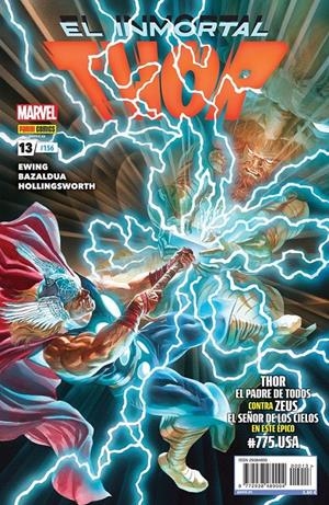 THOR VOL 5 # 156 EL INMORTAL THOR 13 | 977293848900400013 | JAN BAZALDUA - AL EWING