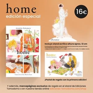 HOME EDICIÓN ESPECIAL CON STAND ACRÍLICO EXCLUSIVO | 9788418739590 | ASUMIKO NAKAMURA | Universal Cómics