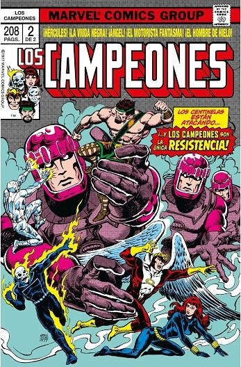 CAMPEONES MARVEL LIMITED EDITION EN RÚSTICA # 02 | 9788418814877 | DON HECK - SAL BUSCEMA - JOHN BYRNE - TONY ISABELLA - BOB HALL