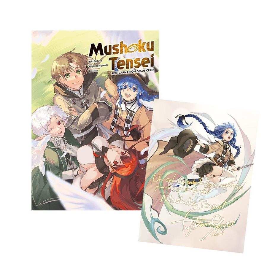 MUSHOKU TENSEI # 19 PORTADA ALTERNATIVA CON POSTAL DE REGALO | 9788410516441 | YUKA FUJIKAWA - RIFUJIN NA MAGONOTE