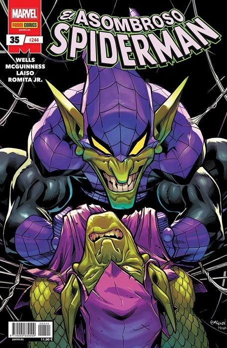 SPIDERMAN VOL 2 # 244 EL ASOMBROSO SPIDERMAN 35 | 977000533900900244 | EMILIO LAISO - ZEB WELLS - JOHN ROMITA JR. - ED MCGUINNESS