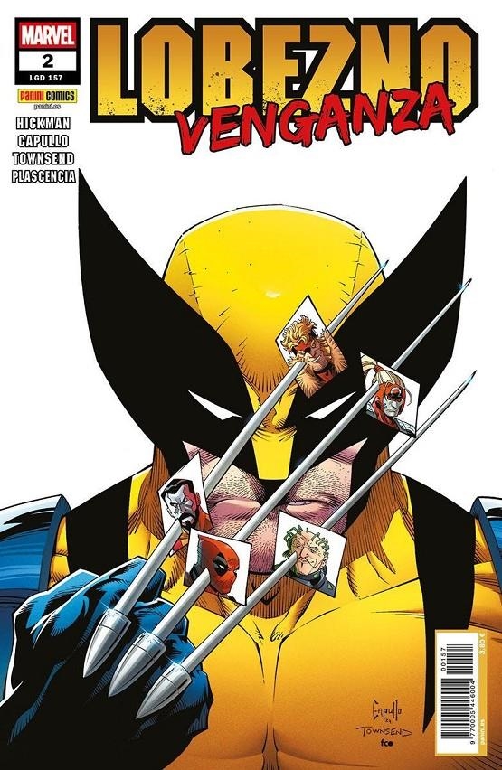 LOBEZNO VOL 5 # 157 LOBEZNO VENGANZA 2 | 977000544600400157 | JONATHAN HICKMAN - GREG CAPULLO