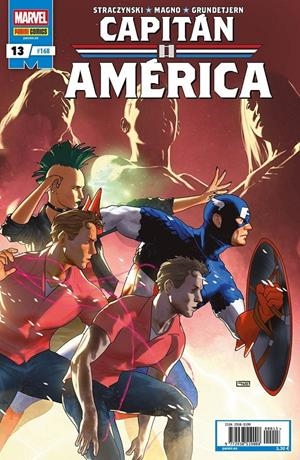 CAPITÁN AMÉRICA VOL 8 # 168 CAPITÁN AMÉRICA 13 | 977293851900800013 | CARLOS MAGNO - J. MICHAEL STRACZYNSKI