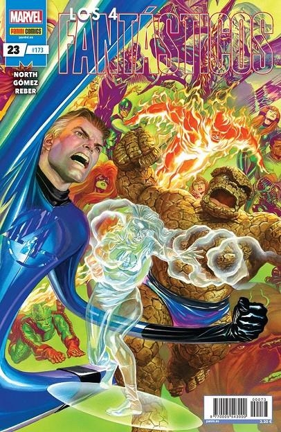 LOS 4 FANTÁSTICOS VOL 7 # 173 LOS 4 FANTÁSTICOS 23 | 977000554300000073 | RYAN NORTH - CARLOS GÓMEZ | Universal Cómics