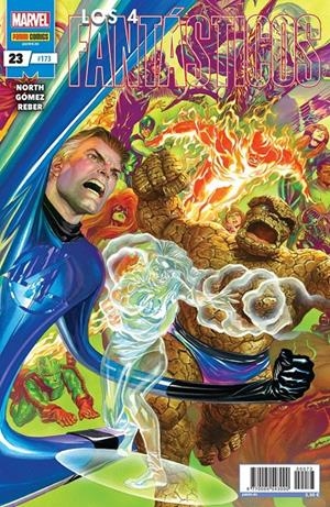 LOS 4 FANTÁSTICOS VOL 7 # 173 LOS 4 FANTÁSTICOS 23 | 977000554300000073 | RYAN NORTH - CARLOS GÓMEZ | Universal Cómics