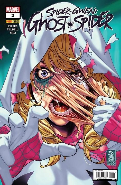 SPIDER-GWEN GHOST SPIDER # 02 | 977293892700100002 | STEPHANIE PHILLIPS - PAOLO VILLANELLI | Universal Cómics