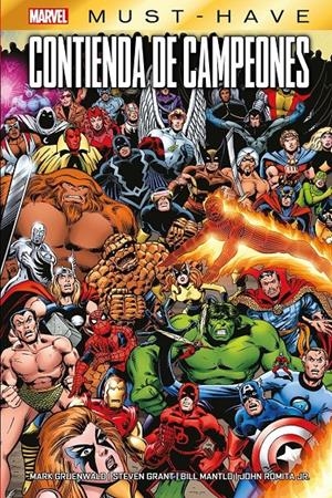 MARVEL MUST-HAVE CONTIENDA DE CAMPEONES | 9788410516014 | BILL MANTLO - STEVE ENGLEHART - JOHN ROMITA JR -, AL MILGROM - BOB LAYTON - MARK GRUENWALD - TOM DEF | Universal Cómics