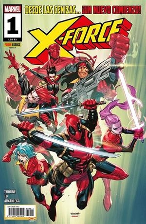 X-FORCE # 52 X-FORCE 01 | 977301920700500001 | GEOFFREY THORNE - MARCUS TO | Universal Cómics
