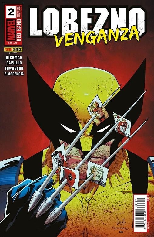 LOBEZNO VOL 5 # 157 LOBEZNO VENGANZA 2 RED BAND | 977123444600100157 | JONATHAN HICKMAN - GREG CAPULLO