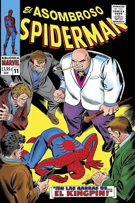 BIBLIOTECA MARVEL EL ASOMBROSO SPIDERMAN # 11 DE 1967 | 9788410516519 | JOHN ROMITA SR - STAN LEE - LARRY LIEBER