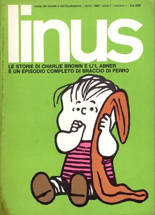 LINUS 1965 ANNO 01 # 01 REVISTA ORIGINAL EN ITALIANO | 9999900109542 | VARIOS AUTORES