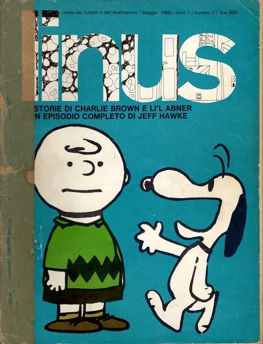 LINUS 1965 ANNO 01 # 02 REVISTA ORIGINAL EN ITALIANO (PORTADA RASGADA) | 9999900109559 | VARIOS AUTORES