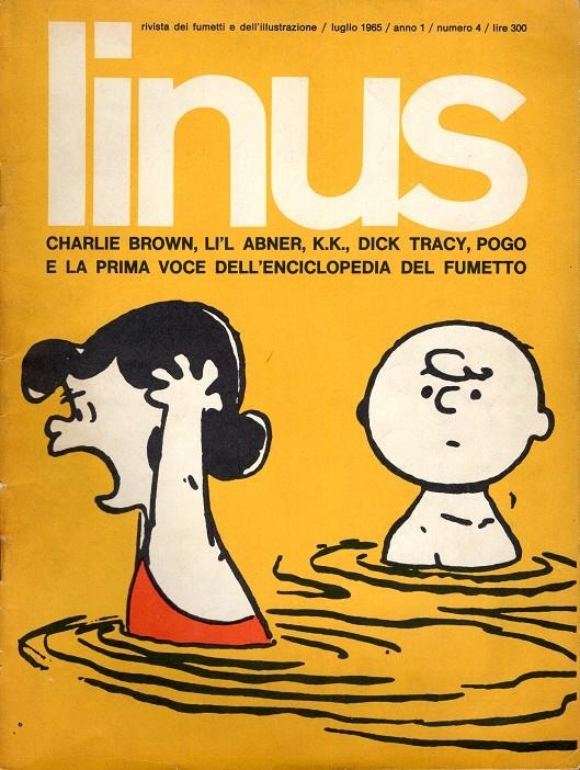 LINUS 1965 ANNO 01 # 04 REVISTA ORIGINAL EN ITALIANO | 9999900109573 | VARIOS AUTORES