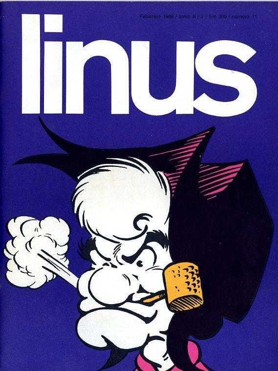 LINUS 1966 ANNO 02 # 11 REVISTA ORIGINAL EN ITALIANO | 9999900109580 | VARIOS AUTORES