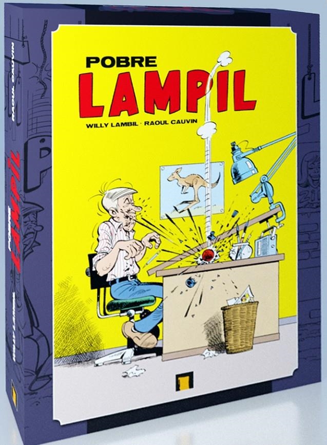 ESTUCHE DE LUJO POBRE LAMPIL INTEGRAL DE 1973 A 2009  EDICIÓN LIMITADA | 9788410390881 | RAOUL CAUVIN -  WILLY LAMBIL | Universal Cómics