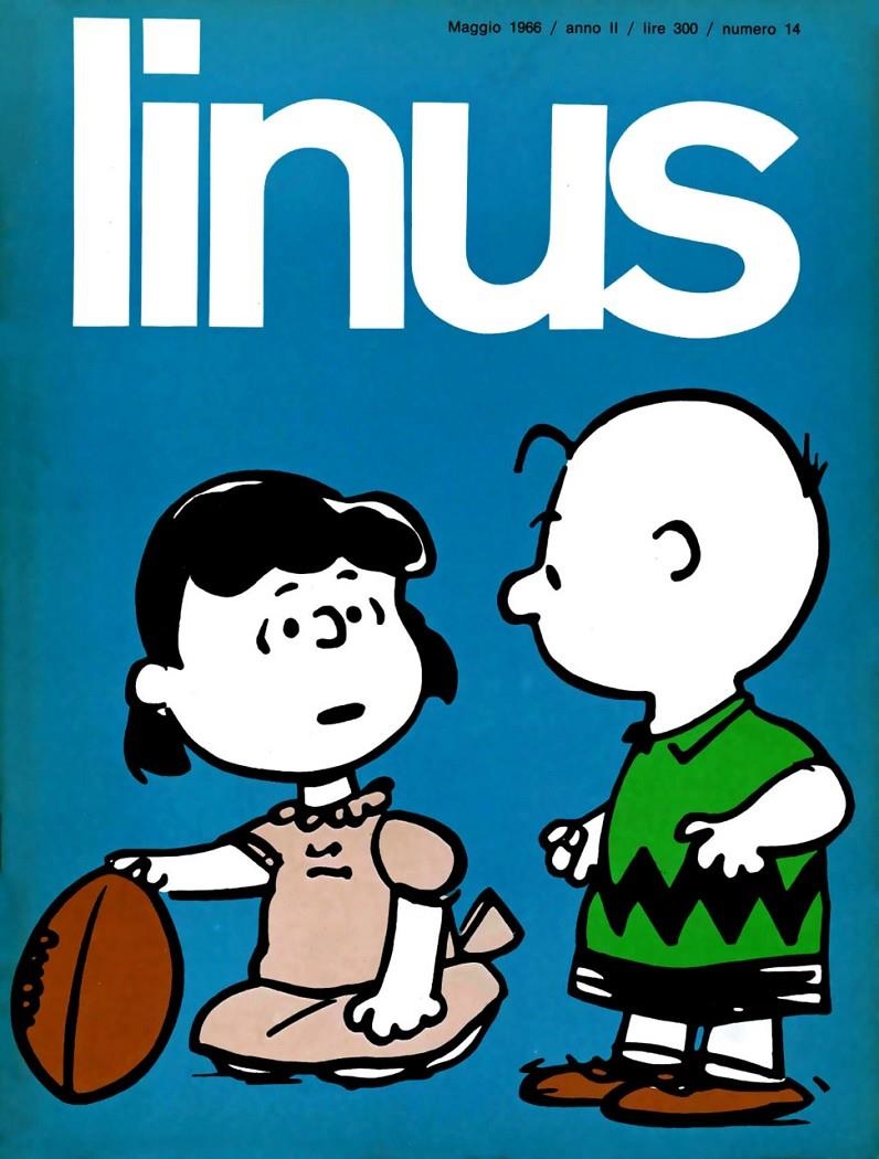 LINUS 1966 ANNO 02 # 14 REVISTA ORIGINAL EN ITALIANO | 9999900110050 | VARIOS AUTORES