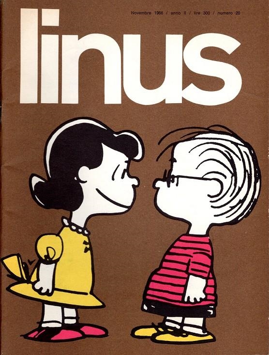 LINUS 1966 ANNO 02 # 20 REVISTA ORIGINAL EN ITALIANO | 9999900110098 | VARIOS AUTORES