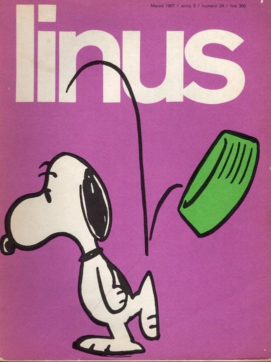 LINUS 1967 ANNO 03 # 24 REVISTA ORIGINAL EN ITALIANO | 9999900110135 | VARIOS AUTORES