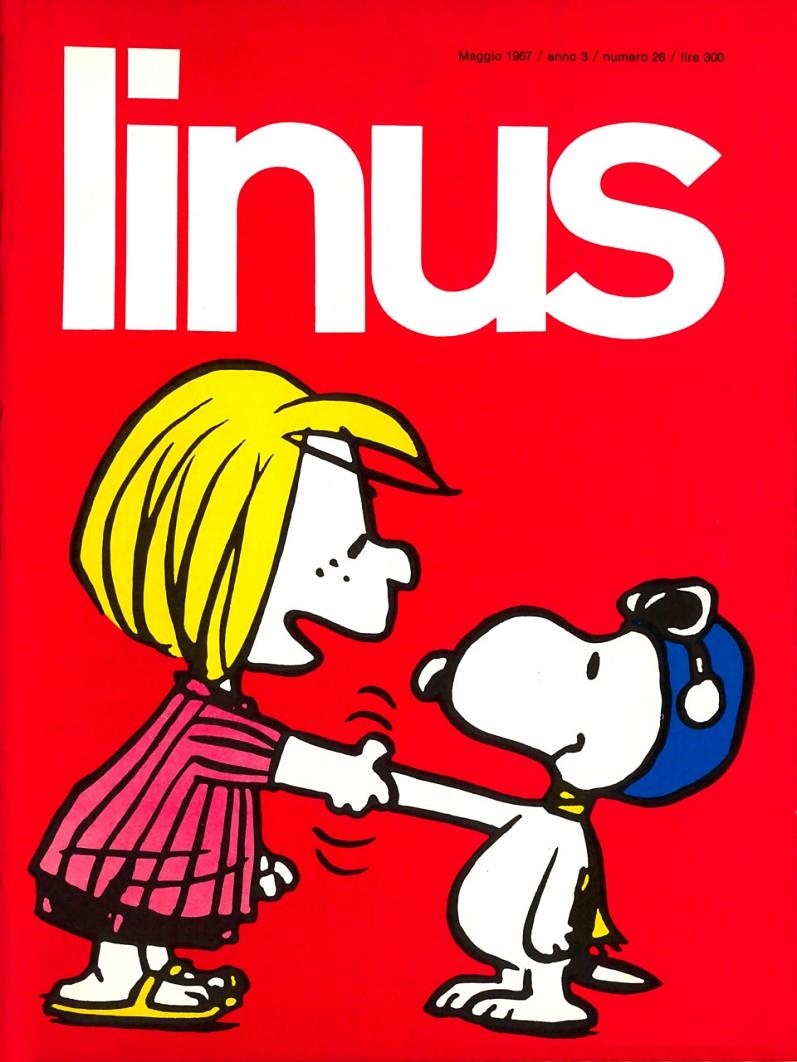 LINUS 1967 ANNO 03 # 26 REVISTA ORIGINAL EN ITALIANO | 9999900110142 | VARIOS AUTORES