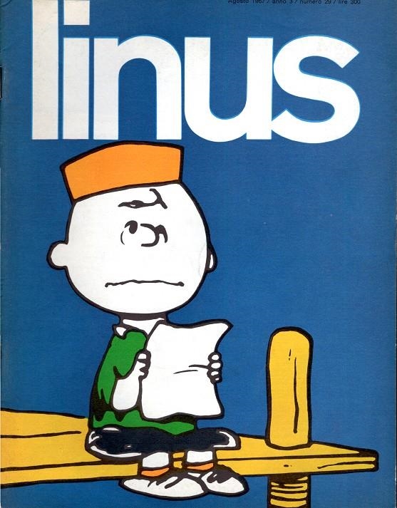 LINUS 1967 ANNO 03 # 29 REVISTA ORIGINAL EN ITALIANO | 9999900110166 | VARIOS AUTORES