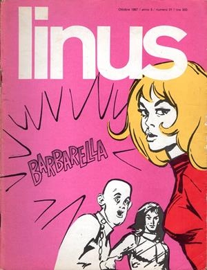 LINUS 1967 ANNO 03 # 31 REVISTA ORIGINAL EN ITALIANO | 9999900110180 | VARIOS AUTORES | Universal Cómics