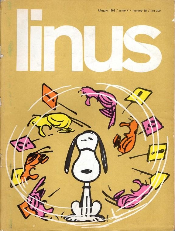 LINUS 1968 ANNO 04 # 38 REVISTA ORIGINAL EN ITALIANO | 9999900110265 | VARIOS AUTORES