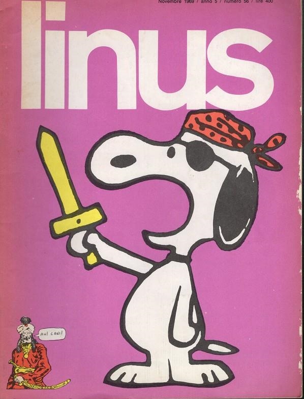 LINUS 1969 ANNO 05 # 56 REVISTA ORIGINAL EN ITALIANO | 9999900110432 | VARIOS AUTORES
