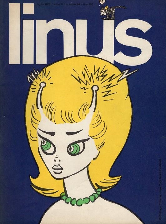 LINUS 1970 ANNO 06 # 64 REVISTA ORIGINAL EN ITALIANO | 9999900110876 | VARIOS AUTORES